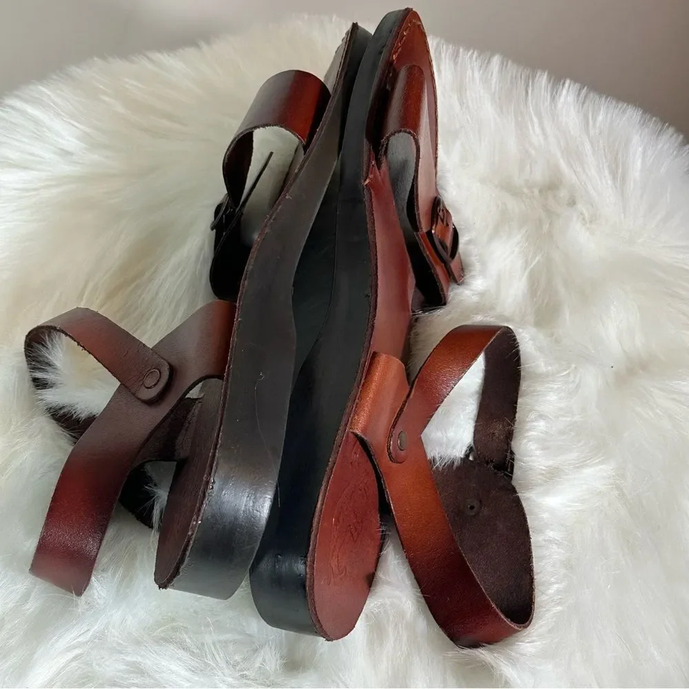 Brown Leather Sandals